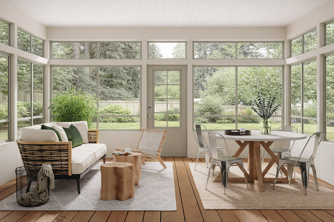 Enclosed patio rooms
